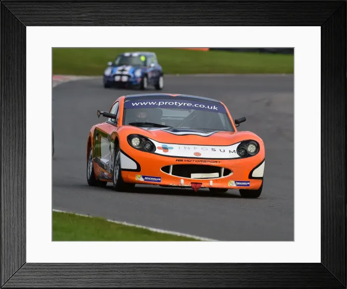 Framed Print : CM21 9755 Nick Halstead, Ginetta G40 GT5 Framed Print : CM21 9755 Nick Halstead, Ginetta G40 GT5