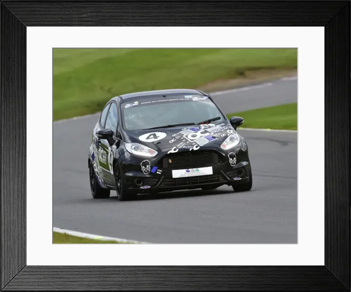 Framed Print : CM21 9536 Oliver Clarke, Ford Fiesta ST