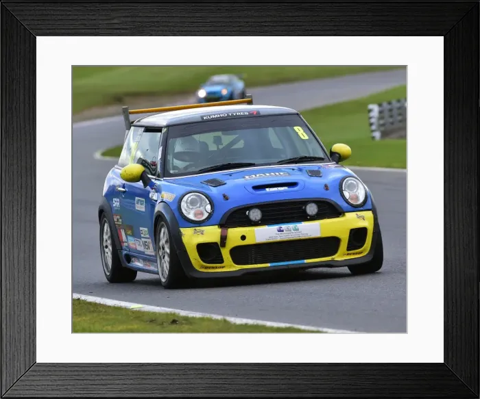 Framed Print : CM21 9729 Keith Issatt, Kevin Fulbrook, Mini Cooper S Framed Print : CM21 9729 Keith Issatt, Kevin Fulbrook, Mini Cooper S