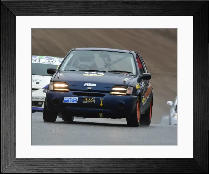 Framed Print : CM21 8483 John Bateman, Ford Fiesta Si Framed Print : CM21 8483 John Bateman, Ford Fiesta Si