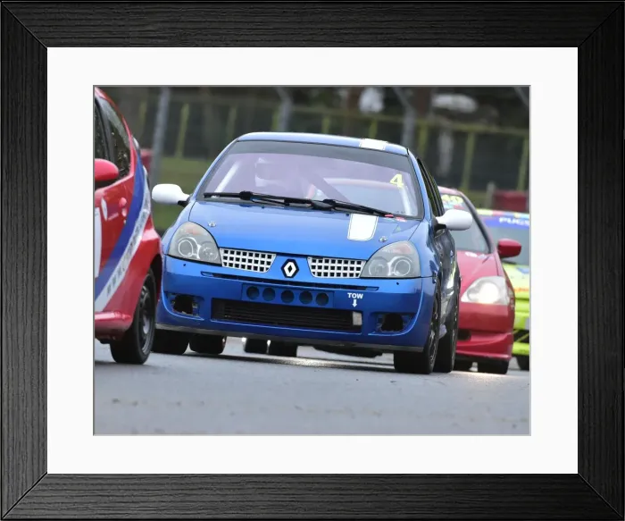 Framed Print : CM21 8925 Lee Norton, Renault Clio Framed Print : CM21 8925 Lee Norton, Renault Clio