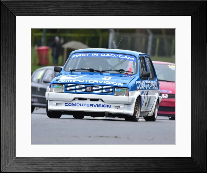 Framed Print : CM21 8945 Ray Kershberg, Nick Boon, Austin Metro MG