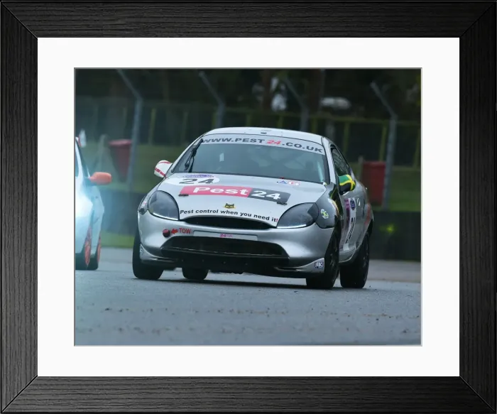 Framed Print : CM21 8914 Wayne Rushworth, Ford Puma Framed Print : CM21 8914 Wayne Rushworth, Ford Puma