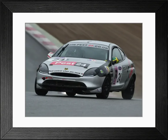 Framed Print : CM21 8507 Wayne Rushworth, Ford Puma Framed Print : CM21 8507 Wayne Rushworth, Ford Puma