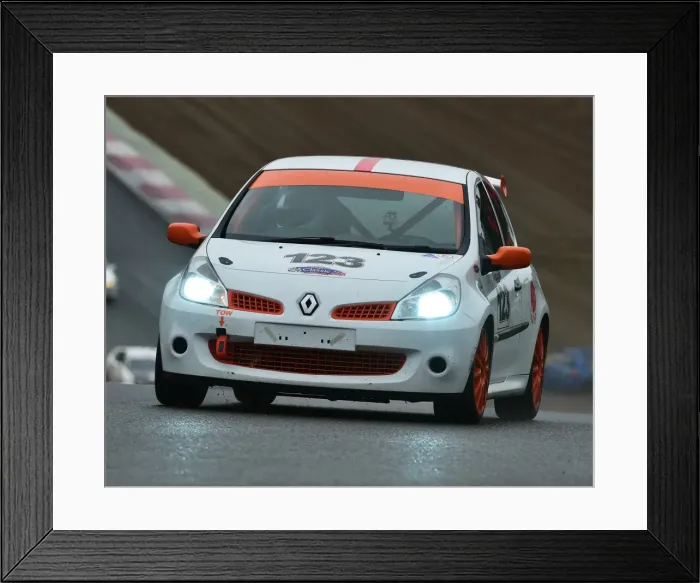 Framed Print : CM21 8506 Paul Clothier, Glen Copeland, Renault Clio 197 Cup Framed Print : CM21 8506 Paul Clothier, Glen Copeland, Renault Clio 197 Cup
