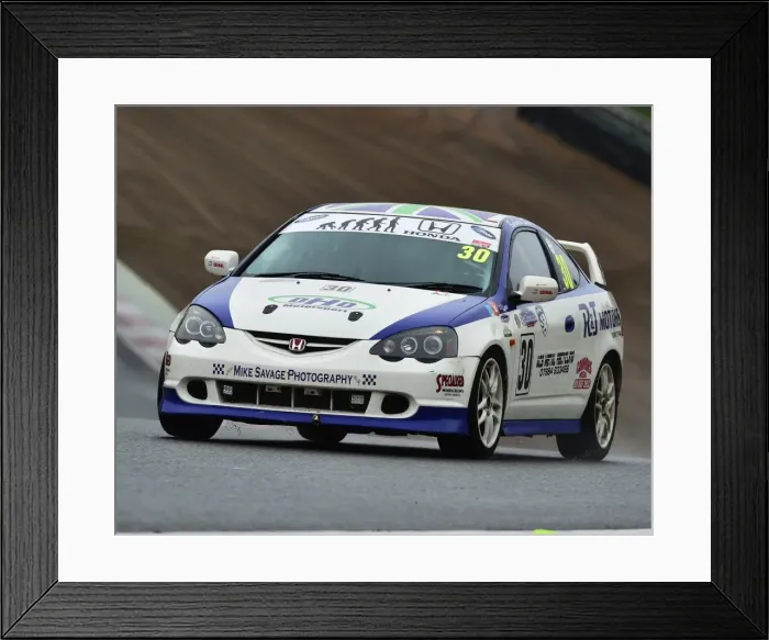 Framed Print : CM21 8500 Garry Barlow, Danny Cassar, Honda Integra Type R Framed Print : CM21 8500 Garry Barlow, Danny Cassar, Honda Integra Type R