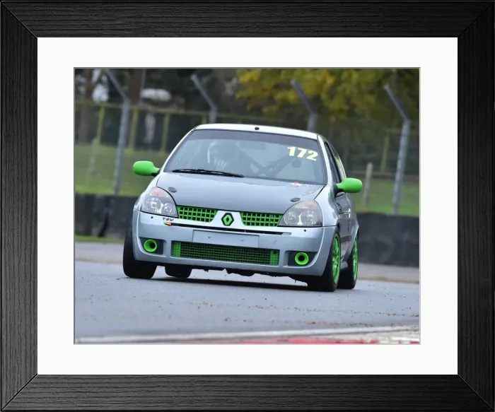 Framed Print : CM21 8915 Ryan Colvey, Renault Clio 172 Framed Print : CM21 8915 Ryan Colvey, Renault Clio 172
