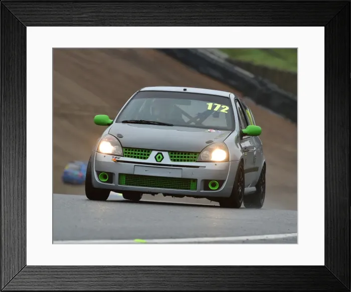Framed Print : CM21 8498 Ryan Colvey, Renault Clio 172 Framed Print : CM21 8498 Ryan Colvey, Renault Clio 172