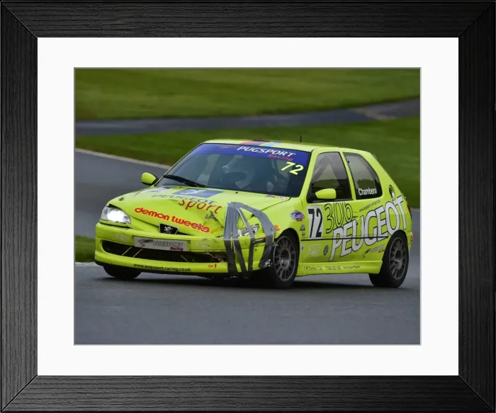 Framed Print : CM21 9029 Carl Chambers, Peugeot 306 Framed Print : CM21 9029 Carl Chambers, Peugeot 306