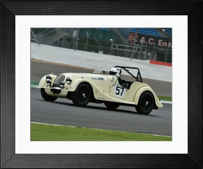 Framed Print : CM20 3101 Carl Richardson, Andrew Bentley, Morgan Plus 4 Framed Print : CM20 3101 Carl Richardson, Andrew Bentley, Morgan Plus 4