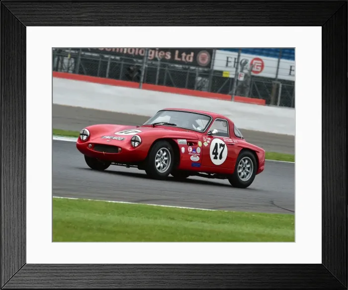 Framed Print : CM20 3092 Malcolm Paul, Rick Bourne, TVR Grantura Framed Print : CM20 3092 Malcolm Paul, Rick Bourne, TVR Grantura