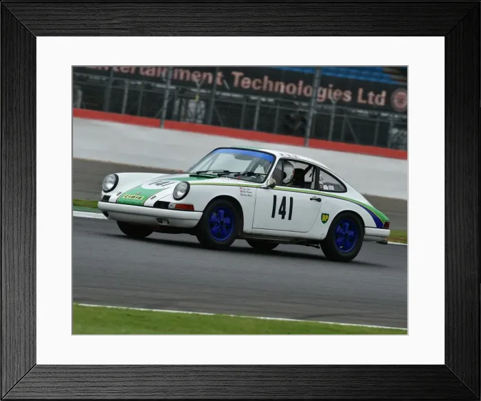 Framed Print : CM20 3071 Steve Jones, Robert Barrie, Porsche 911 Framed Print : CM20 3071 Steve Jones, Robert Barrie, Porsche 911