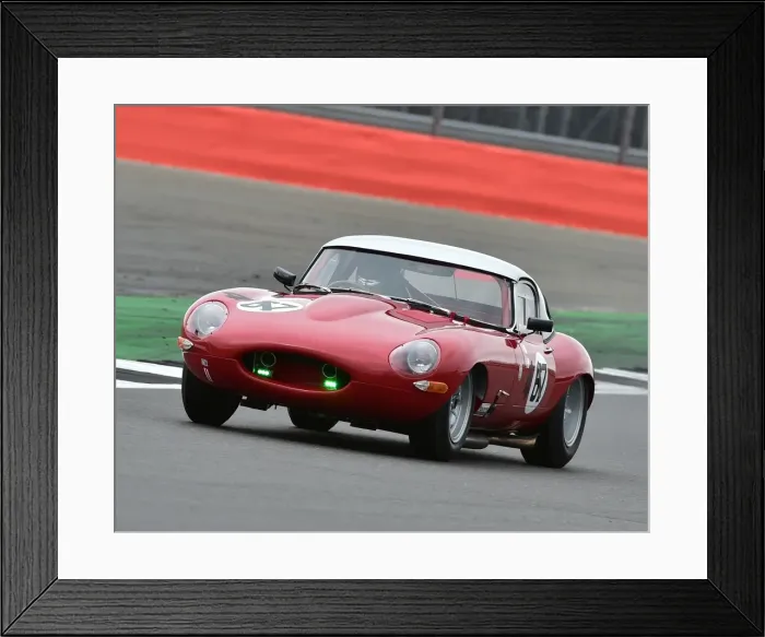 Framed Print : CM20 2998 Sandy Watson, Martin O Connell, Jaguar E-Type Framed Print : CM20 2998 Sandy Watson, Martin O Connell, Jaguar E-Type