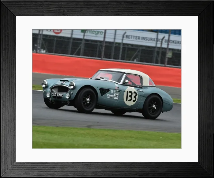 Framed Print : CM20 3072 Alex Bell, Nigel Greensall, Austin Healey 3000 Framed Print : CM20 3072 Alex Bell, Nigel Greensall, Austin Healey 3000