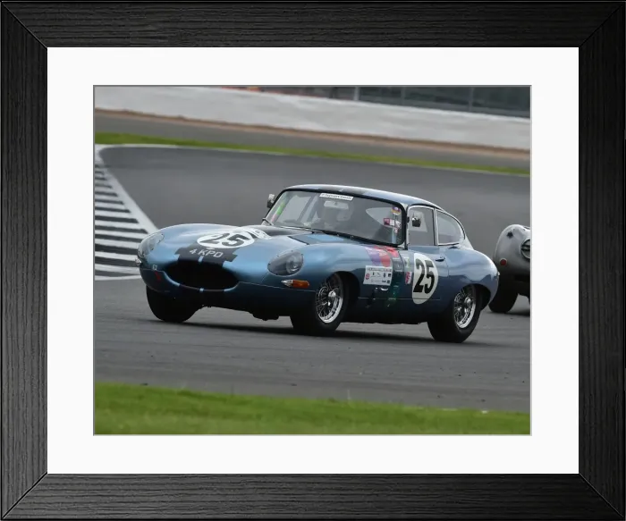 Framed Print : CM20 3615 John Burton, Jaguar E-Type Framed Print : CM20 3615 John Burton, Jaguar E-Type