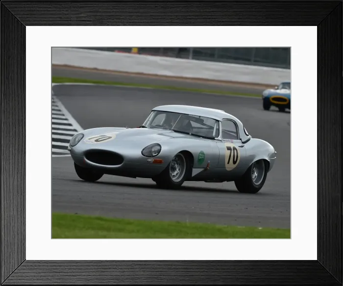 Framed Print : CM20 3606 Les Ely, Jaguar E-Type Framed Print : CM20 3606 Les Ely, Jaguar E-Type