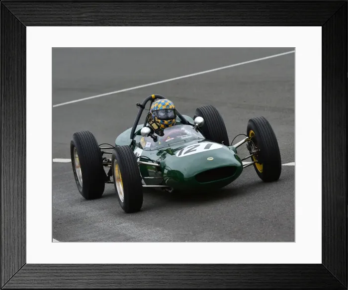 Framed Print : CM20 4654 Dan Collins, Lotus 21 Framed Print : CM20 4654 Dan Collins, Lotus 21