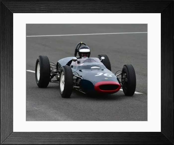 Framed Print : CM20 4643 Erik Staes, Lotus 18-21