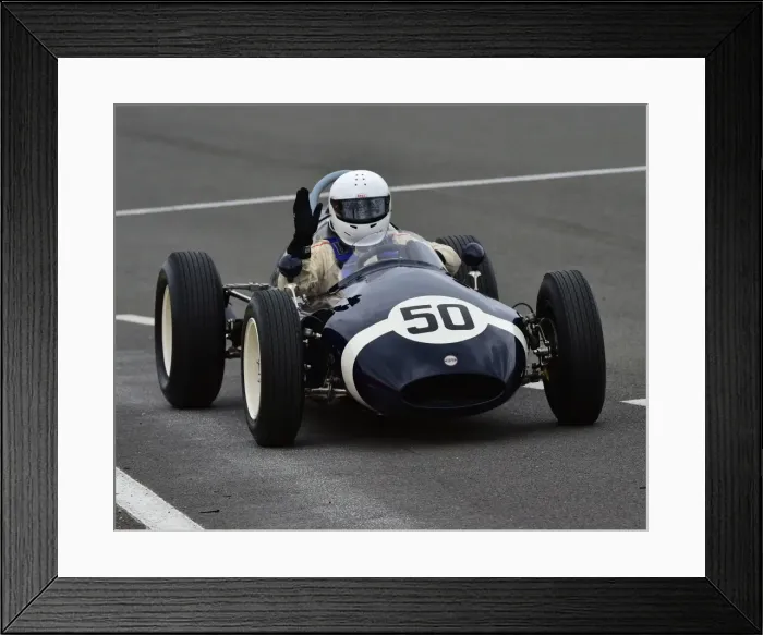 Framed Print : CM20 4636 Tony Smith, Cooper T51 Framed Print : CM20 4636 Tony Smith, Cooper T51
