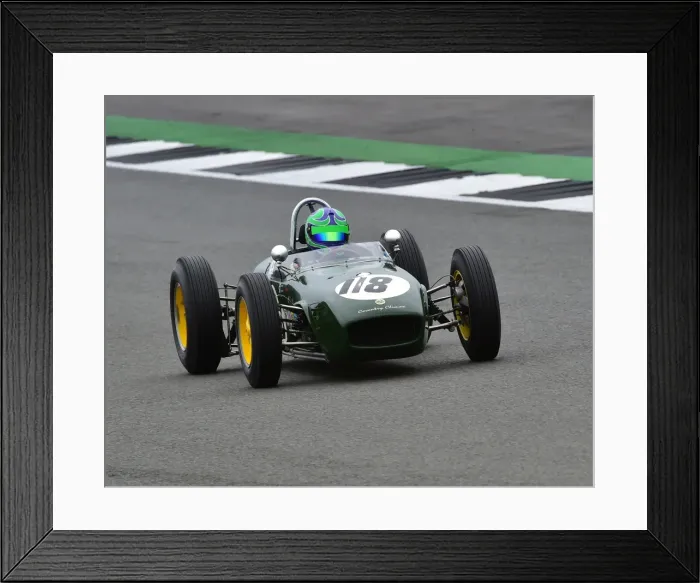 Framed Print : CM20 4598 Sam Wilson, Lotus 18 Framed Print : CM20 4598 Sam Wilson, Lotus 18