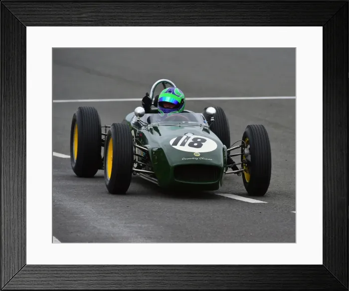Framed Print : CM20 4626 Sam Wilson, Lotus 18 Framed Print : CM20 4626 Sam Wilson, Lotus 18