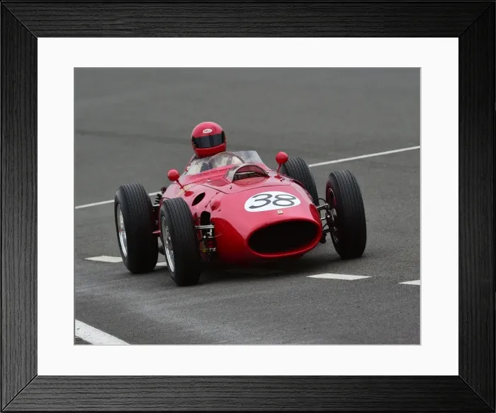 Framed Print : CM20 4664 Tony Best, Ferrari Dino BR01 Framed Print : CM20 4664 Tony Best, Ferrari Dino BR01