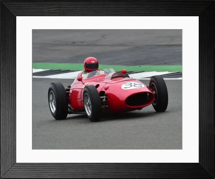 Framed Print : CM20 4592 Tony Best, Ferrari Dino BR01 Framed Print : CM20 4592 Tony Best, Ferrari Dino BR01