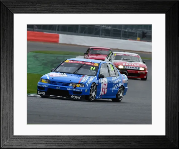 Framed Print : CM20 3553 Aly McMillan, Nissan Primera Framed Print : CM20 3553 Aly McMillan, Nissan Primera