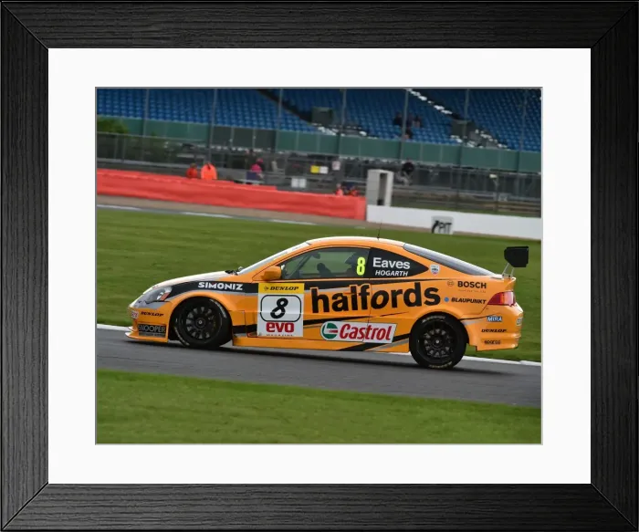Framed Print : CM20 3577 Bernie Hogarth, Honda Integra Framed Print : CM20 3577 Bernie Hogarth, Honda Integra