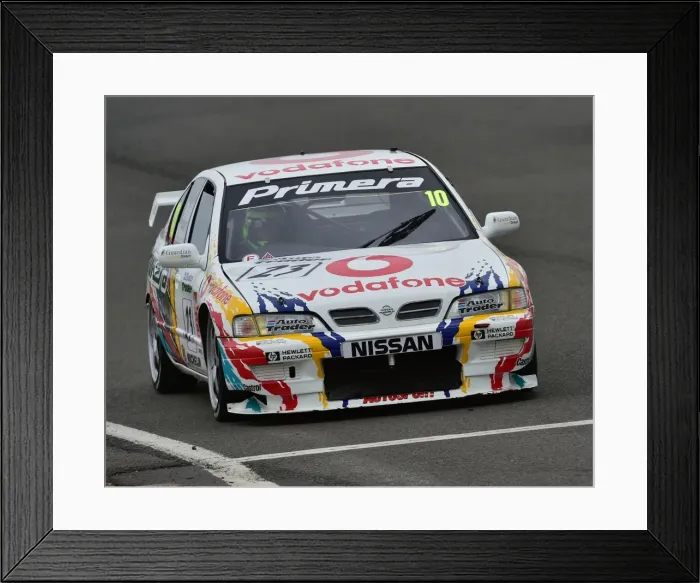 Framed Print : CM20 4715 Daniel Wheeler, Nissan Primera Framed Print : CM20 4715 Daniel Wheeler, Nissan Primera