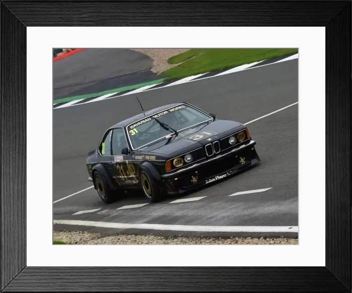 Framed Print : CM20 4915 Jim Richards, BMW 635 Framed Print : CM20 4915 Jim Richards, BMW 635