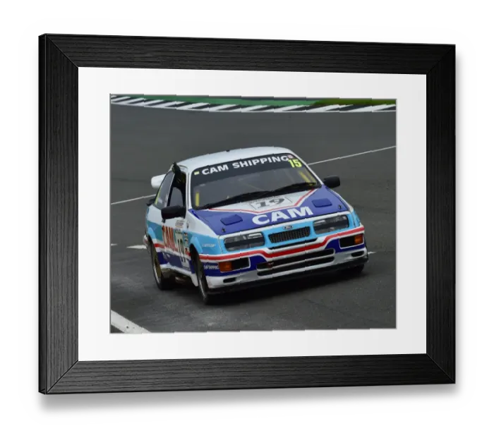 Framed Print : CM20 4940 Paul Mensley, Ford Sierra RS500 Framed Print : CM20 4940 Paul Mensley, Ford Sierra RS500