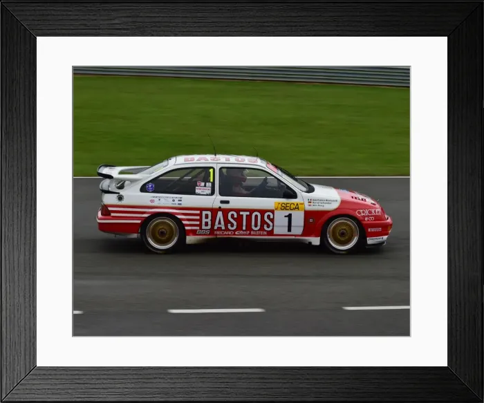 Framed Print : CM20 4896 Gianfranco Brancatelli, Ford Sierra RS500 Framed Print : CM20 4896 Gianfranco Brancatelli, Ford Sierra RS500