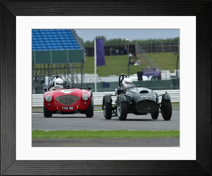 Framed Print : CM20 2607 Nick Matthews, Austin Healey 100-4, Martyn Corfield, Frazer Nash Le Mans Framed Print : CM20 2607 Nick Matthews, Austin Healey 100-4, Martyn Corfield, Frazer Nash Le Mans
