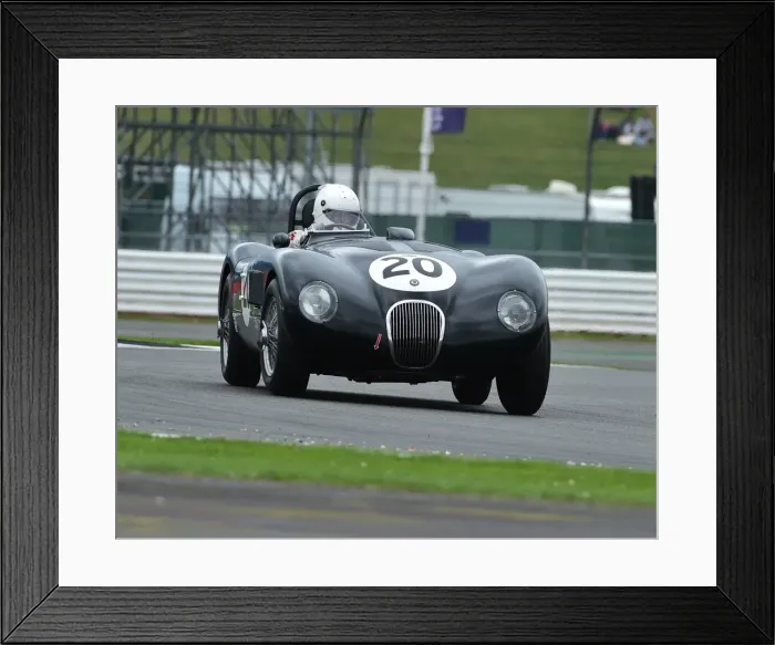Framed Print : CM20 2603 Rudiger Friedrichs, Jaguar C-Type Framed Print : CM20 2603 Rudiger Friedrichs, Jaguar C-Type