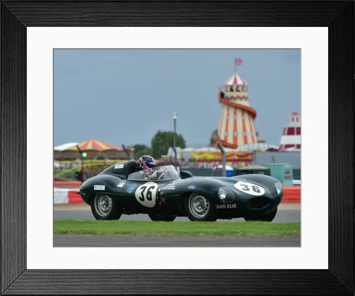 Framed Print : CM20 2558 Rod Barrett, Jay Shepherd, Jaguar D-Type Framed Print : CM20 2558 Rod Barrett, Jay Shepherd, Jaguar D-Type