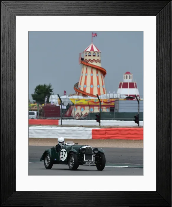 Framed Print : CM20 2823 Peter Cole, Leigh Sebba, Morgan 4-4 Le Mans Framed Print : CM20 2823 Peter Cole, Leigh Sebba, Morgan 4-4 Le Mans