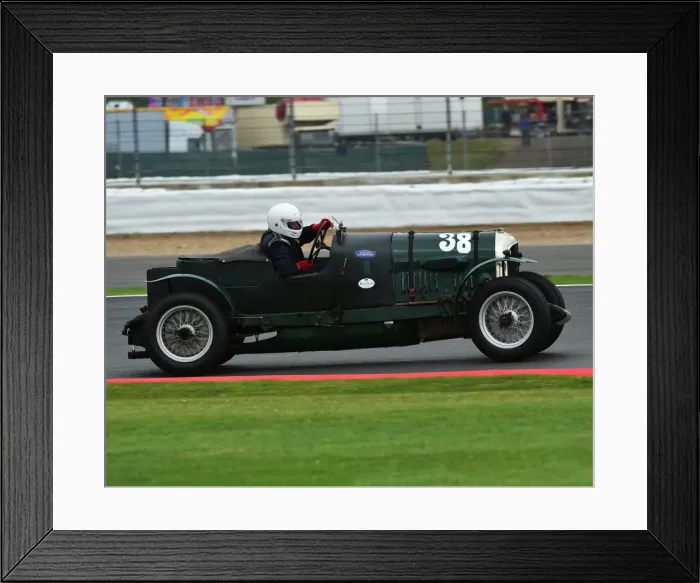 Framed Print : CM20 2751 James Morley, Bentley 3-4 Litre