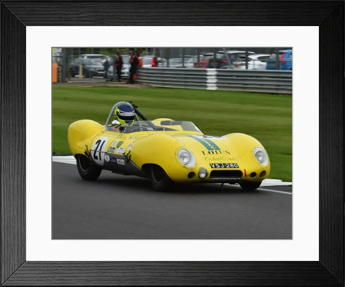 Framed Print : CM20 3959 Jason Yates, Ben Mitchell, Lotus XI, Custard Climax Framed Print : CM20 3959 Jason Yates, Ben Mitchell, Lotus XI, Custard Climax