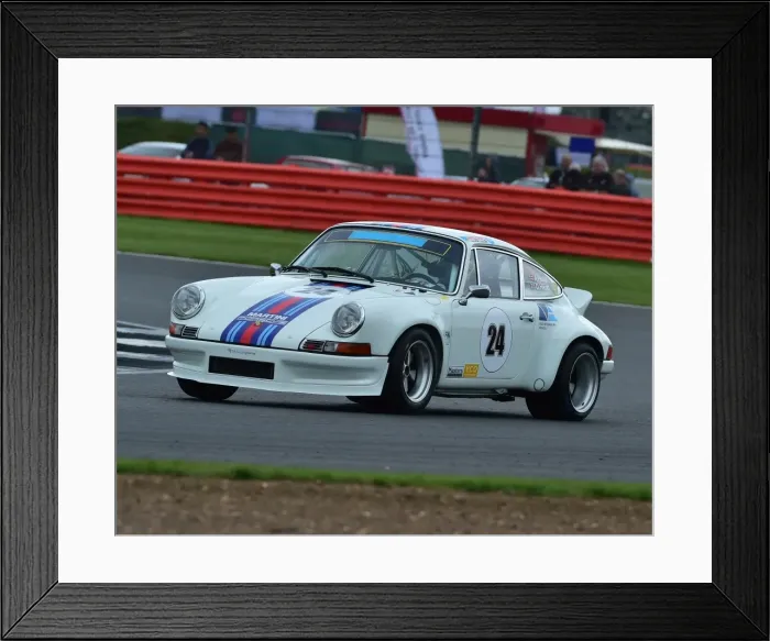 Framed Print : CM20 3256 Aaron Head, Dale Head, Porsche 911 RSR