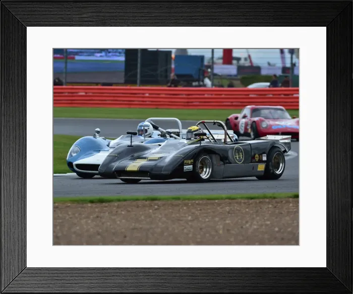Framed Print : CM20 3221 Rob Garofall, Philip Hall, Lola T212 Framed Print : CM20 3221 Rob Garofall, Philip Hall, Lola T212