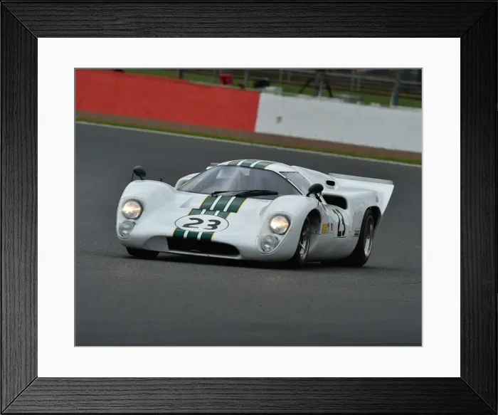 Framed Print : CM20 3278 Gary Pearson, Lola T70 MK3B Framed Print : CM20 3278 Gary Pearson, Lola T70 MK3B