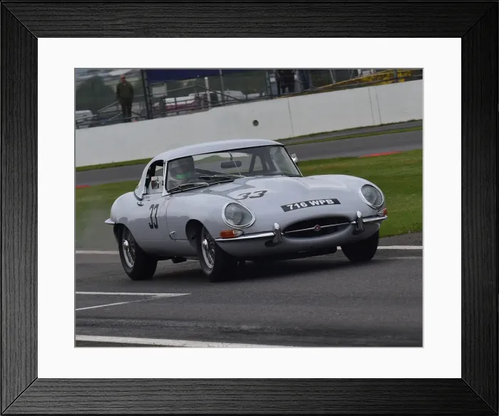 Framed Print : CM20 2311 Jon Minshaw, Jaguar E-Type Framed Print : CM20 2311 Jon Minshaw, Jaguar E-Type