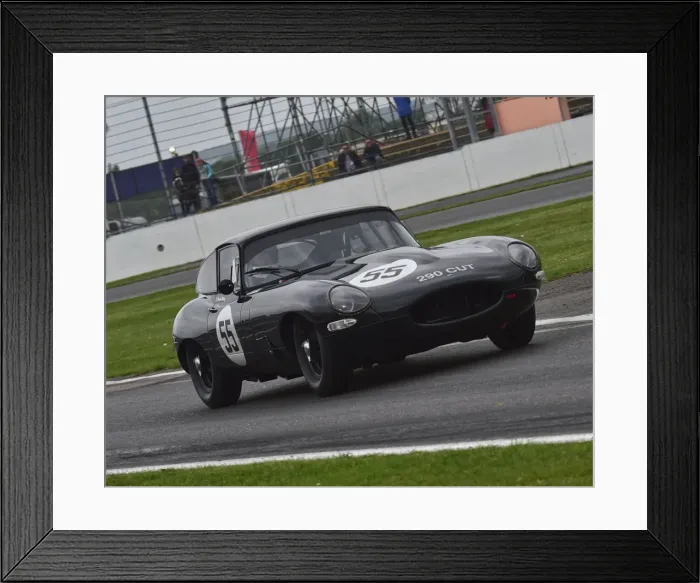 Framed Print : CM20 2320 Rob Hall, Martin Melling, Jaguar E-Type FHC