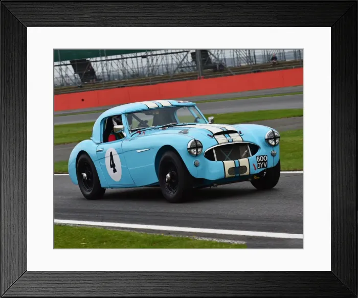 Framed Print : CM20 2331 Theo Hunt, Mike Grant-Peterkin, Austin Healey 3000 Framed Print : CM20 2331 Theo Hunt, Mike Grant-Peterkin, Austin Healey 3000