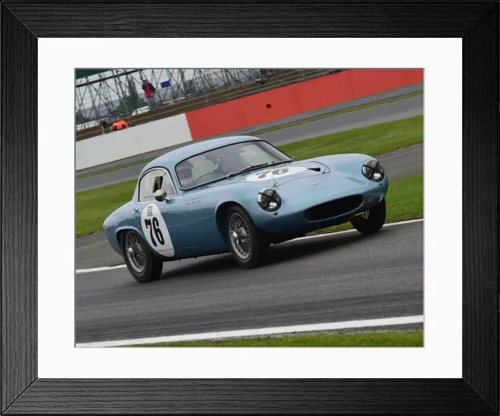 Framed Print : CM20 2334 Robin Ellis, Lotus Elite Framed Print : CM20 2334 Robin Ellis, Lotus Elite
