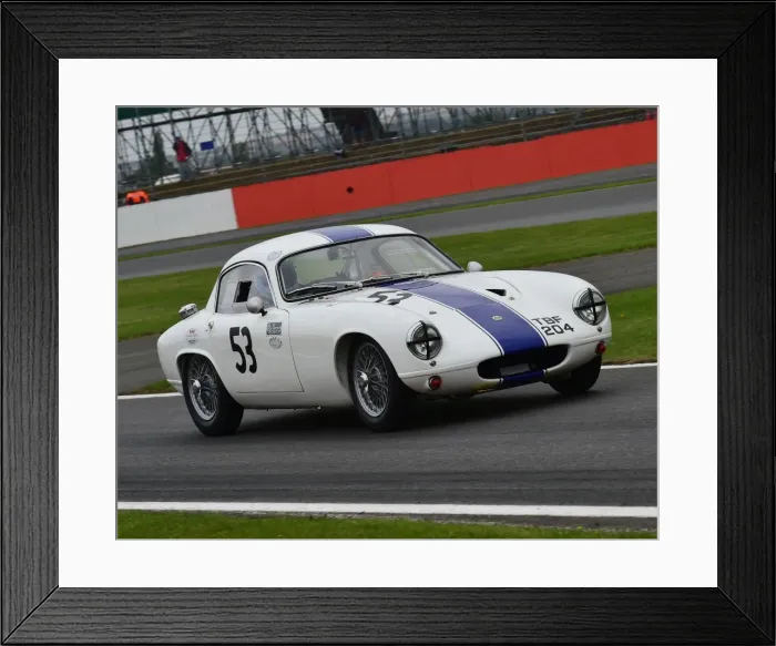 Framed Print : CM20 2341 Paul Bason, Ewan Bason, Lotus Elite S2 Framed Print : CM20 2341 Paul Bason, Ewan Bason, Lotus Elite S2