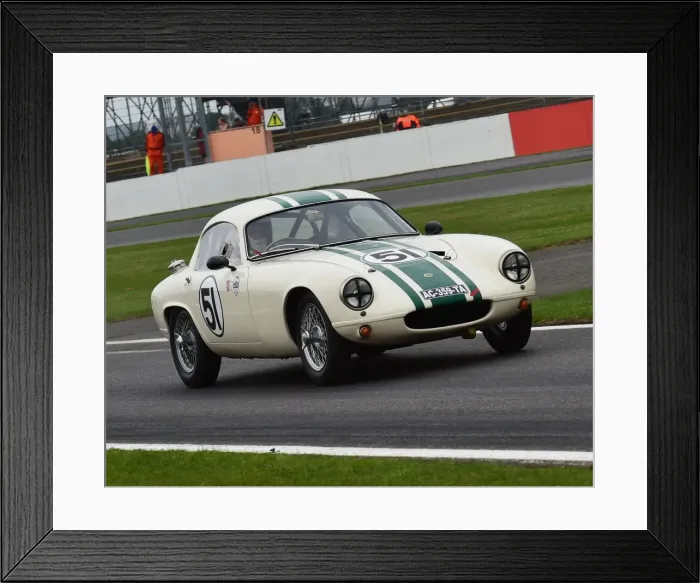Framed Print : CM20 2350 Fabrice Perruchot, Lotus Elite