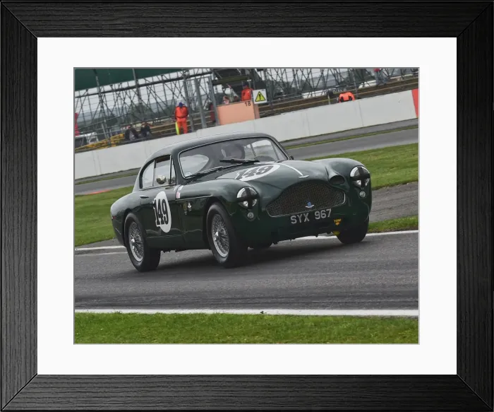 Framed Print : CM20 2351 Chris Woodgate, Martin Greaves, Aston Martin DB MkIII Framed Print : CM20 2351 Chris Woodgate, Martin Greaves, Aston Martin DB MkIII