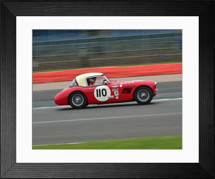 Framed Print : CM20 2427 Jeremy Welch, Martyn Corfield, Austin Healey 3000 Framed Print : CM20 2427 Jeremy Welch, Martyn Corfield, Austin Healey 3000
